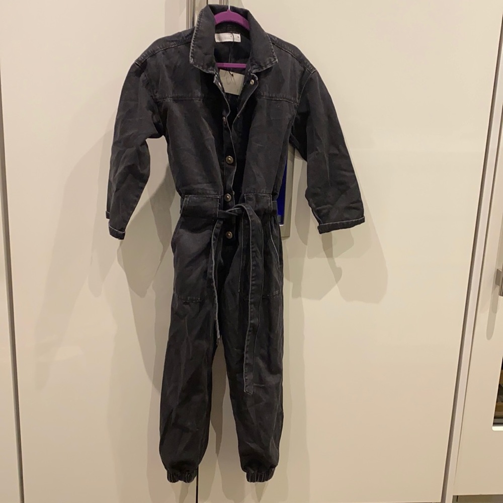 Zara jumpsuit jogger sz 9 brand new